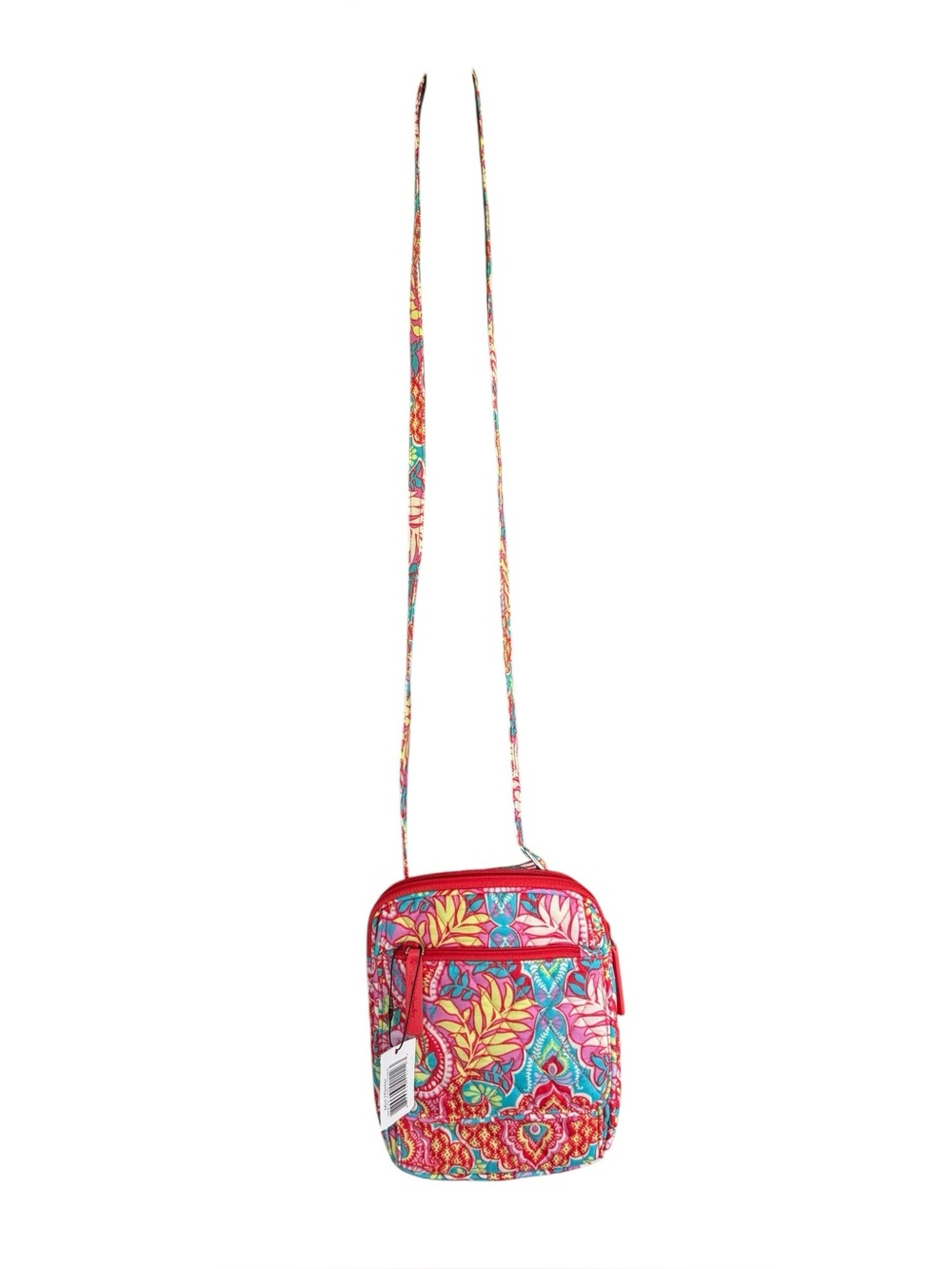 Vera Bradley Mini Hipster Crossbody Bag Paisley in Paradise Quilted Floral